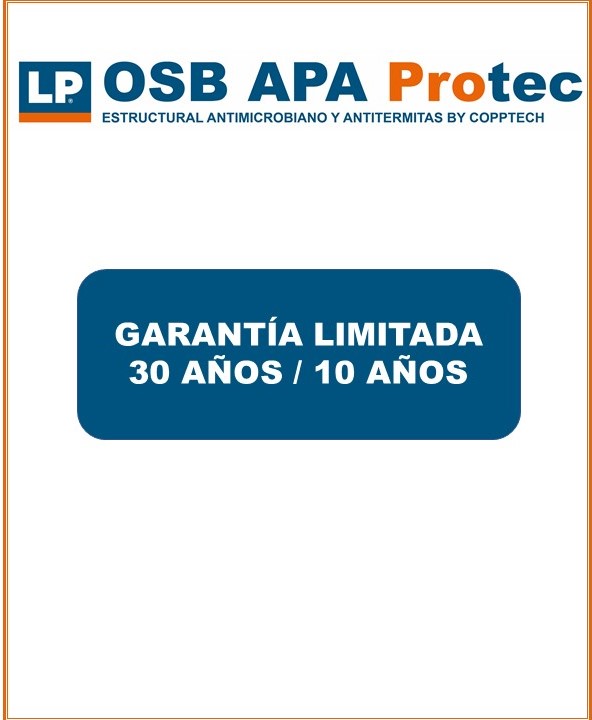 Garantía LP OSB APA Protec
